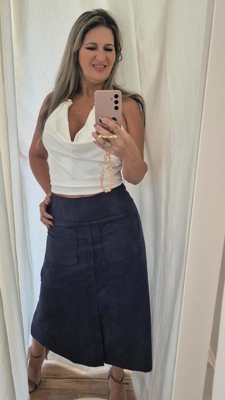 Blusa frente única. M