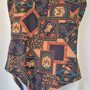 body alça estampado. m