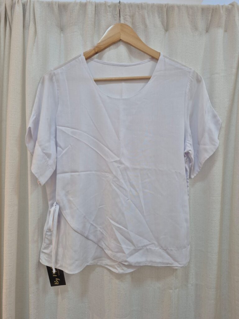 Blusa transpassada. M