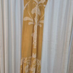 vestido longo de alcinha decote v. tamanho g
