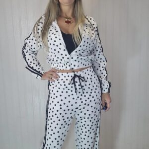 Conjunto calça e jaqueta corta vento